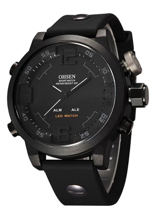 Generic - men Double Movement Round Analog Watch 260 - Image 1