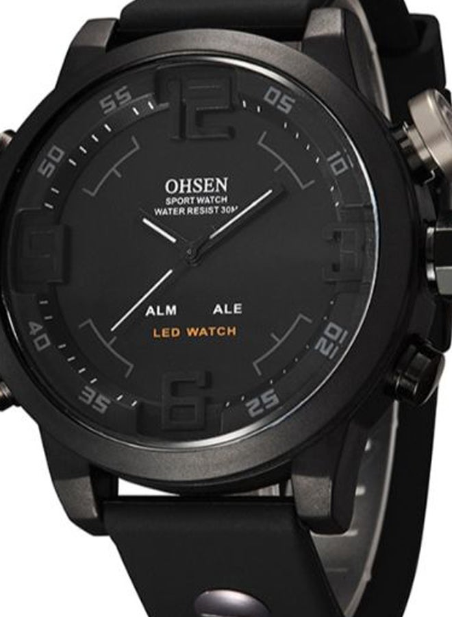 Generic - men Double Movement Round Analog Watch 260 - Image 1