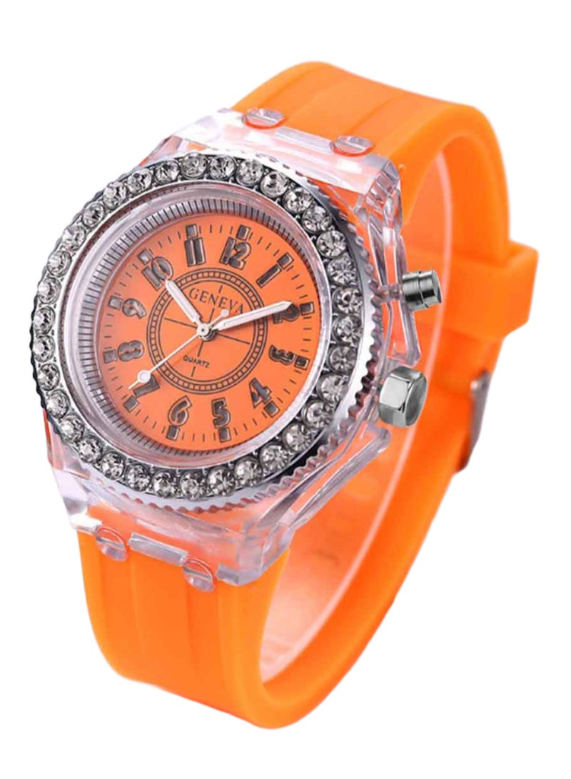 Men's Silicone Analog Watch 160  - Image 1