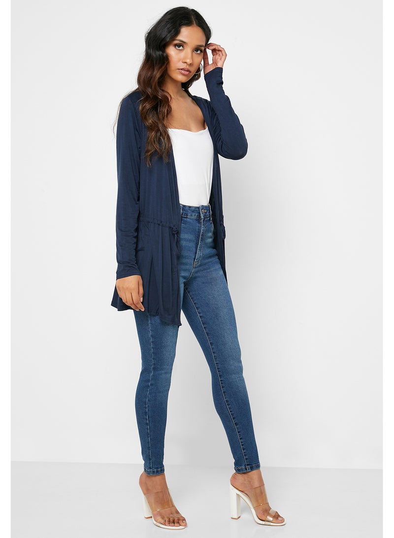 Cotton On High Waist Skinny Jeans Blue - Image 4