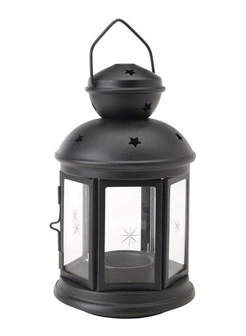 Ramadan Candle Lantern Black 21cm