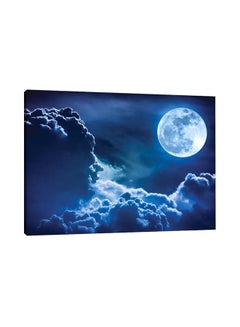 Sasb Wall Painting For Home Decor Printed With Hidden Frame Multicolour 80X60cm  - Image 1