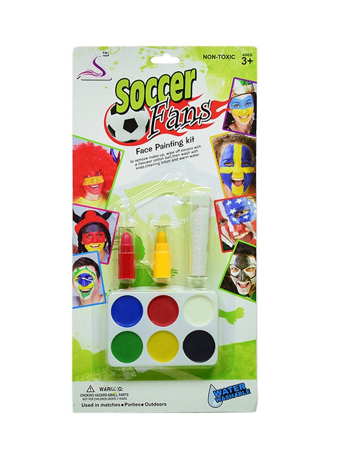 6-Color Halloween Soccer Fans Paint 0.025kg