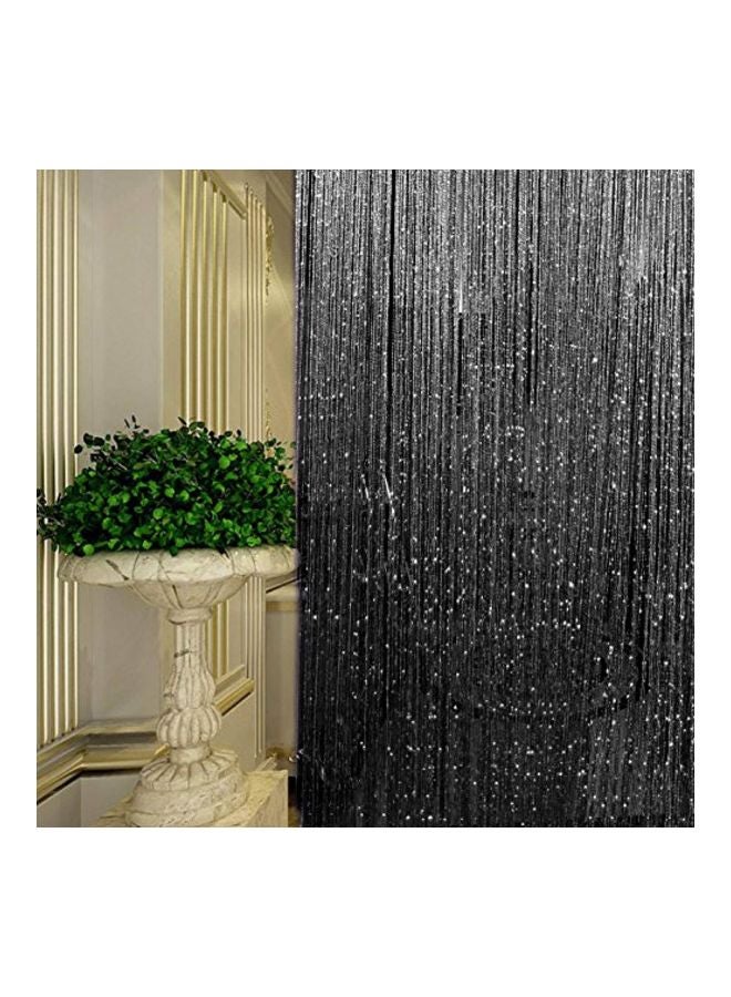 توبيكس ديلز ستارة بتصميم أشرطة للباب أسود 37x76بوصة - Image 5