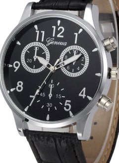 Geneva men Round Shape Analog Watch 741  - Image 2
