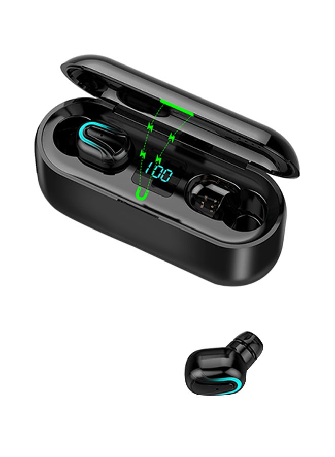 Wireless Bluetooth Earphones With Charging Box And Mic White