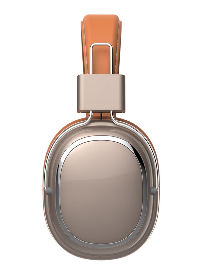 Wireless Over-Ear Headphones with Microphone Volume Control Game Brown - Image 1