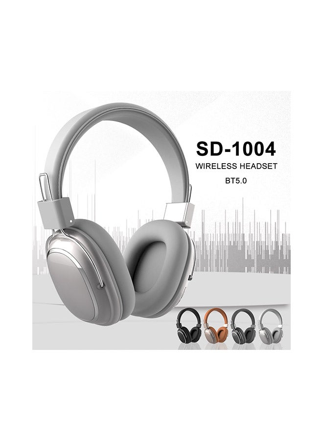 Wireless Over-Ear Headphones with Microphone Volume Control Game Brown - Image 5