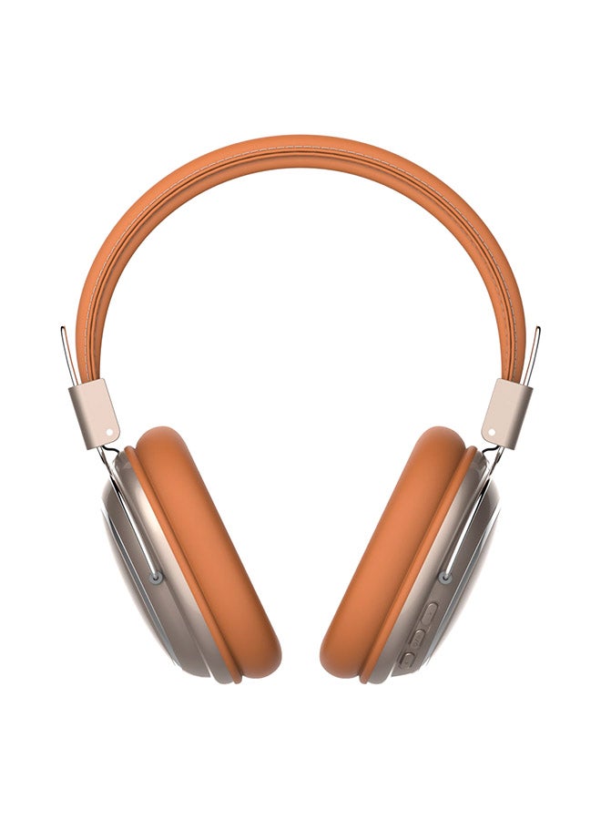 Wireless Over-Ear Headphones with Microphone Volume Control Game Brown - Image 2