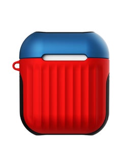 Anti-fall Shockproof Protective Case for AirPods 1 Blue/Red