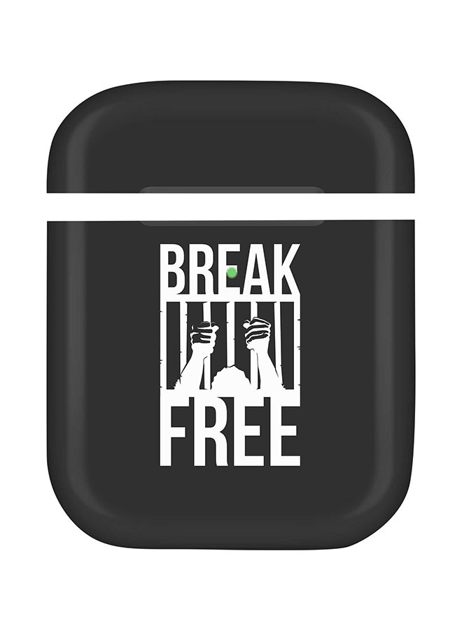 ستايلايزد غطاء حماية بتصميم مناسب لآيربودز رمادي