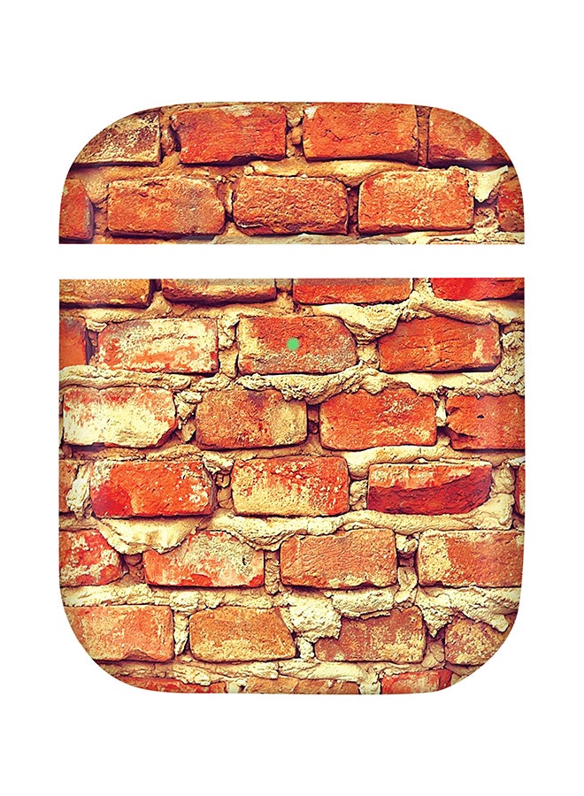 غطاء حماية ستايل بودز لسماعات بتصميم  أبل آيربودز بني