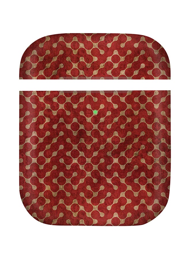 ستايلايزد غطاء حماية بتصميم مناسب لآيربودز أحمر