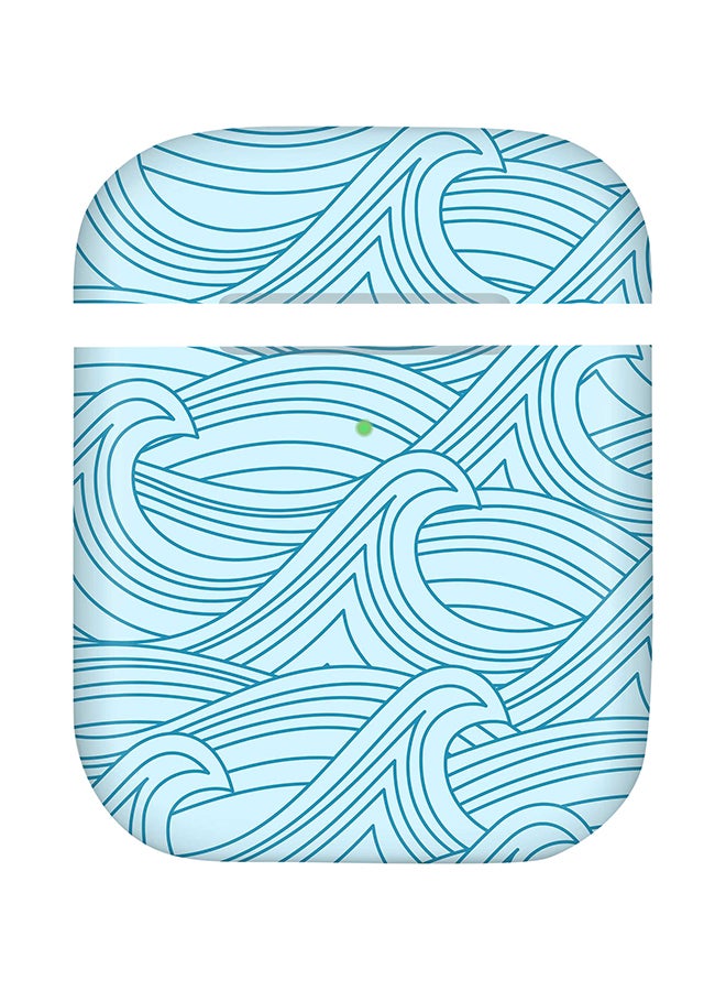 Stylizedd Designer AirPods Case Cover Blue 