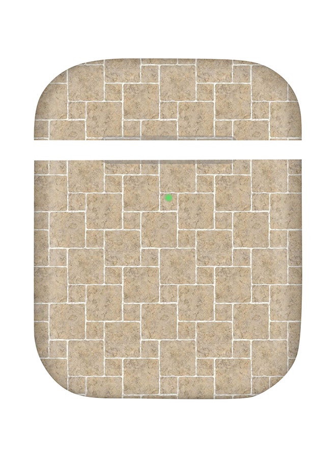 Stylizedd Designer AirPods Case Cover Beige