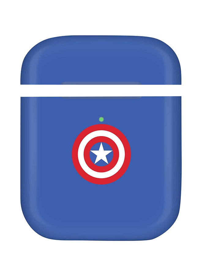 Stylizedd Designer Apple AirPods Case Cover Blue