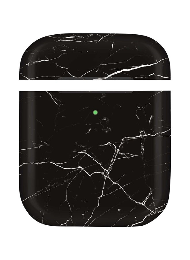 ستايلايزد غطاء حماية ستايل بودز لسماعات بتصميم  أبل آيربودز أسود