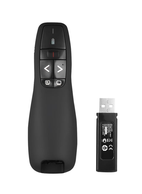 Wireless USB Powerpoint Presentation Flip Pen Remote Black