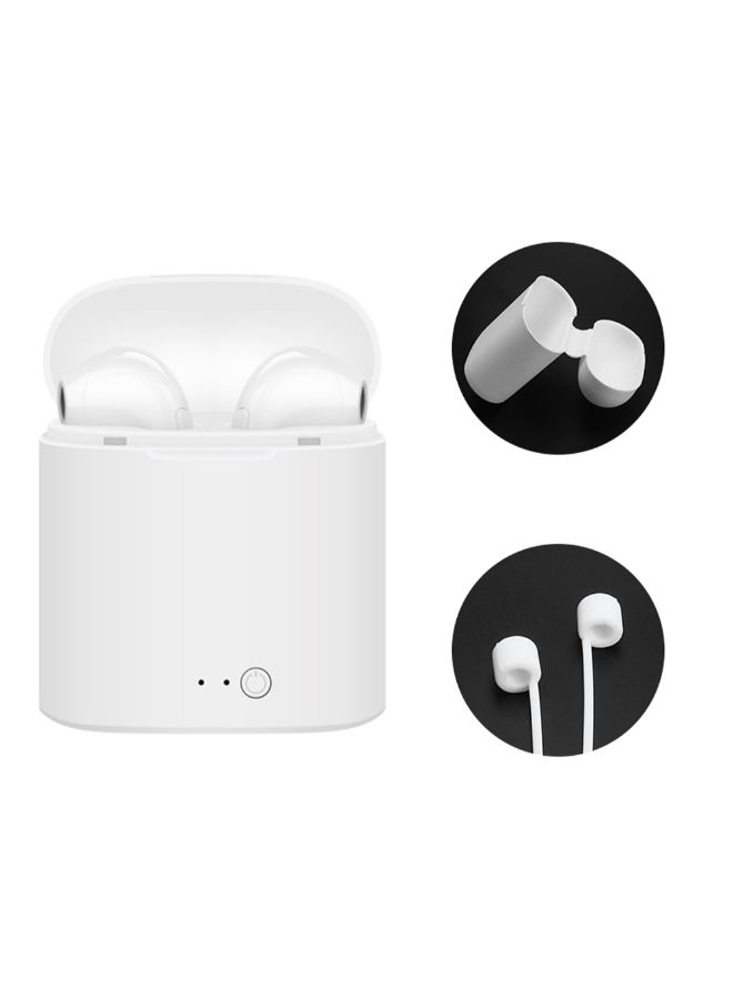 Generic - i7S TWS Wireless Bluetooth In-Ear Earbuds With Mic White - Image 1