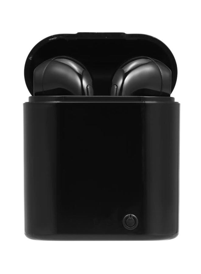 Generic - i7 Mini Wireless Bluetooth In-Ear Earbuds With Mic Black - Image 1