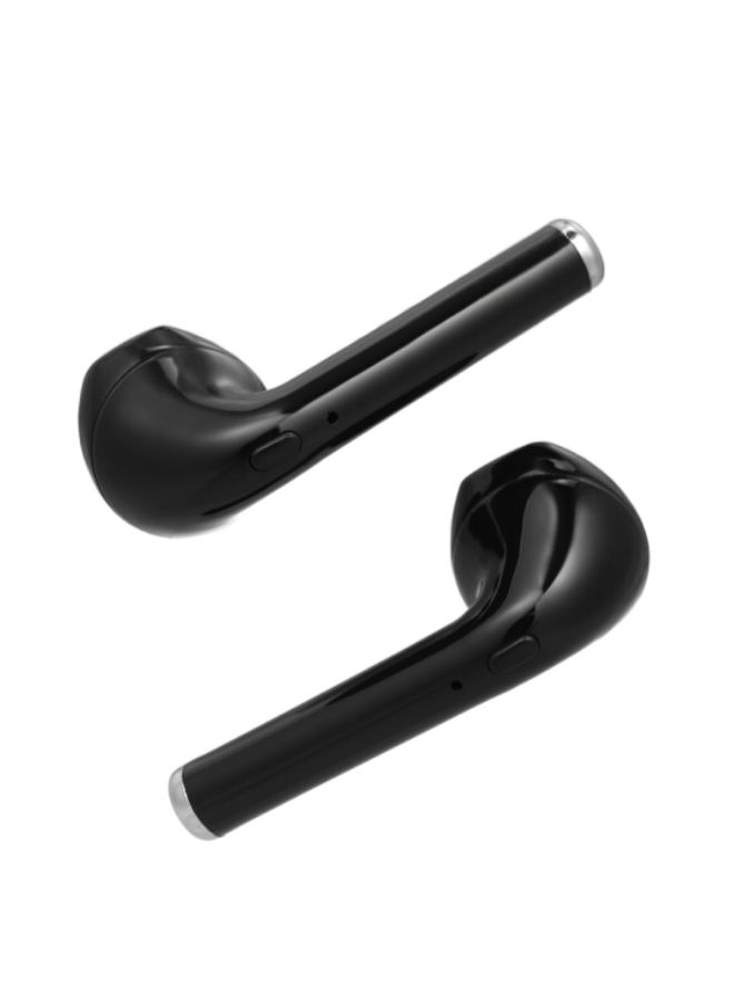 Generic - i7 Mini Wireless Bluetooth In-Ear Earbuds With Mic Black - Image 1