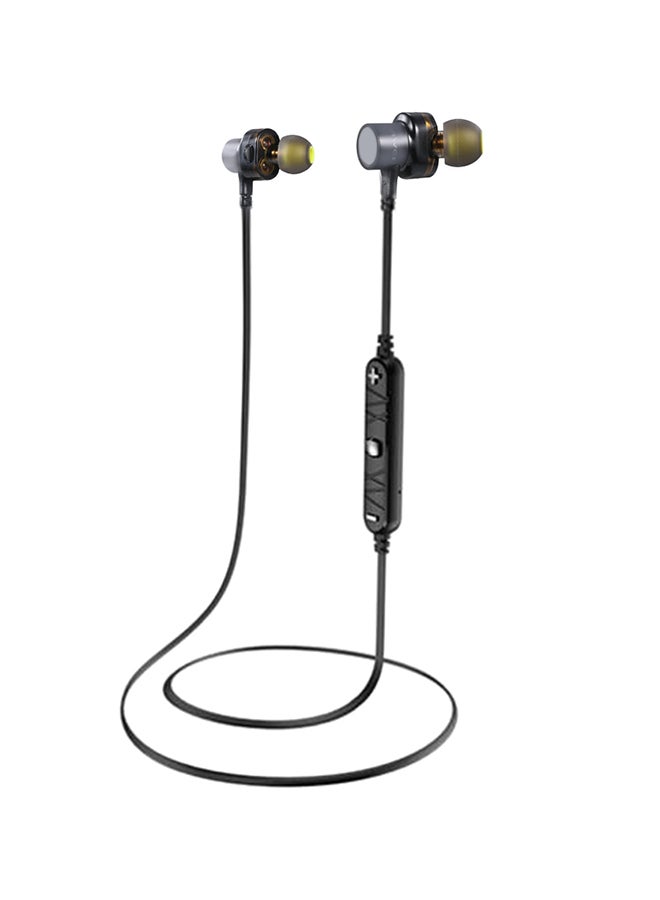 Awei Wireless Bluetooth In-Ear Waterproof Earphones Grey/Black - Image 1