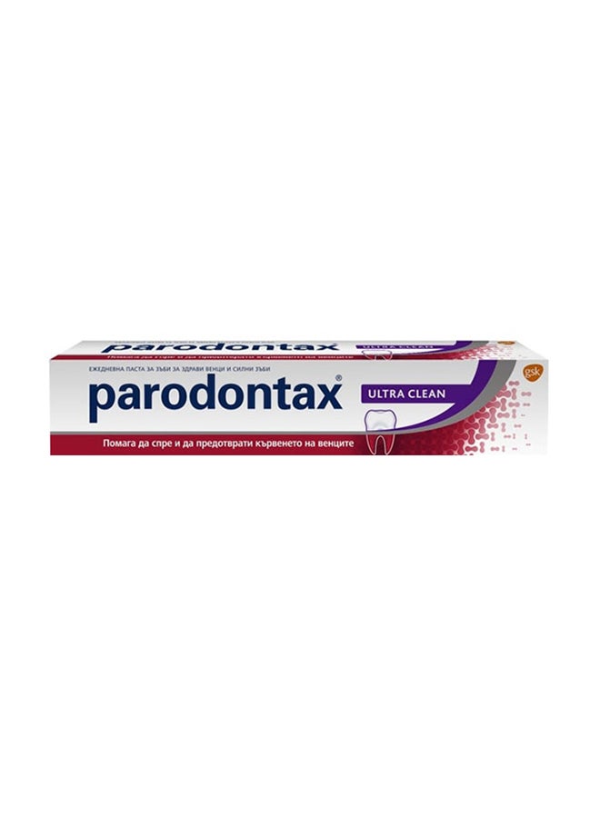 Parodontax Ultra Clean Toothpaste 75ml  - Image 1
