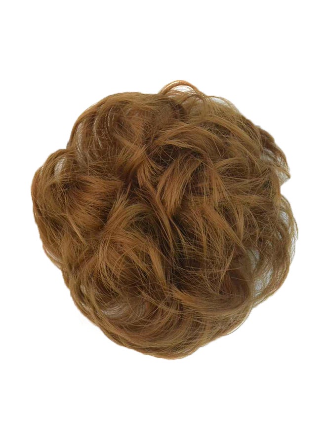 Generic 2-Piece Donut Chignon Hair Elastic Accessory 