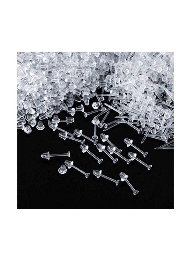 Shappy - Pair 1000 Plastic Earring Posts - Image 1