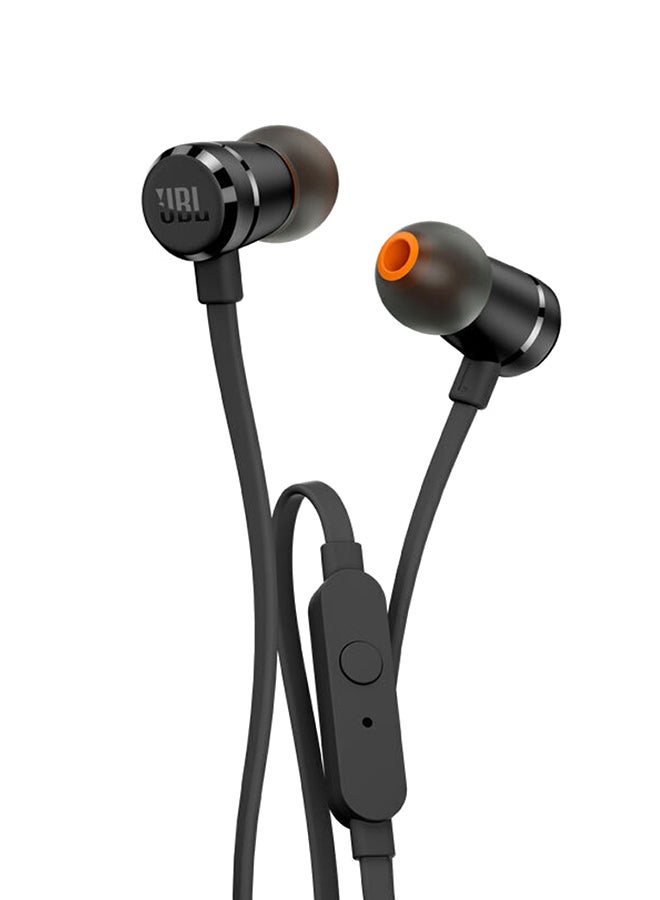 JBL Tune 290 Stereo Wired In-Ear Headphones Black - Image 1