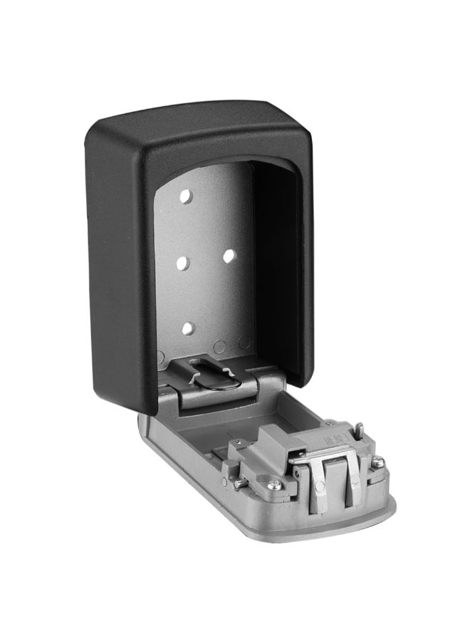 Generic 4-Piece Wall Mounted Storage Lock Box Grey/Black  - Image 2