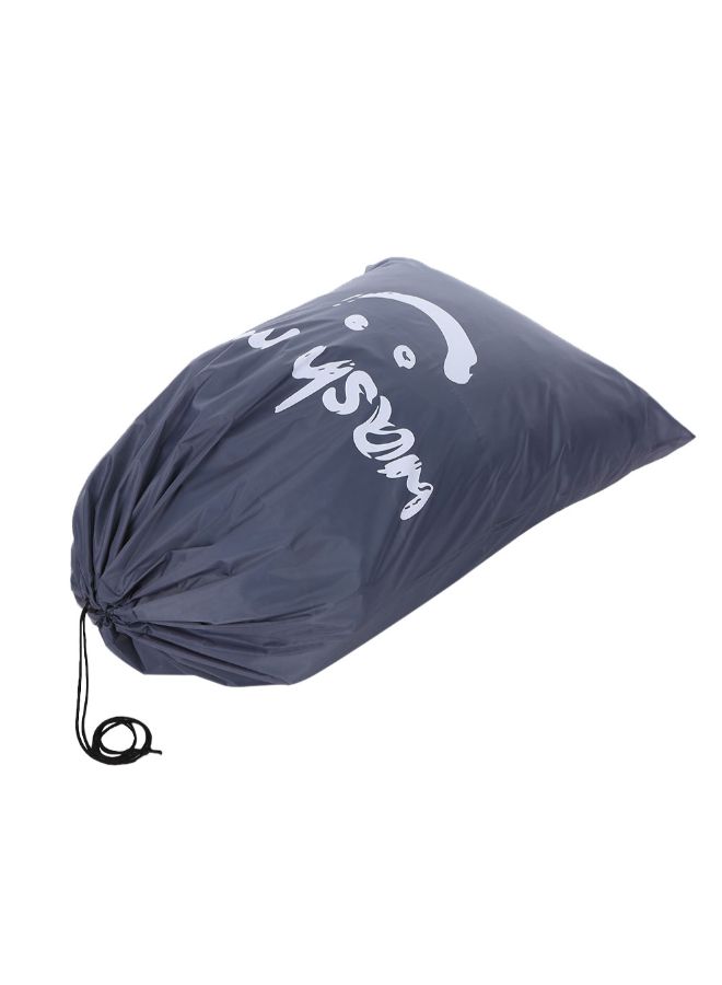 Generic Multi-Functional Large Foldable Nylon Laundry Bag Grey 24X1X15kg  - Image 2