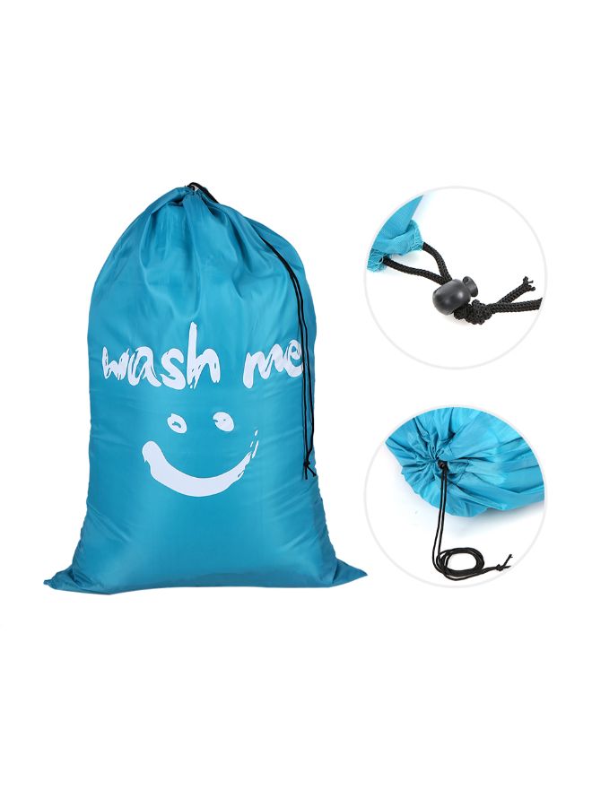 Generic Multi-Functional Large Foldable Nylon Laundry Bag Blue 24X1X15kg  - Image 2