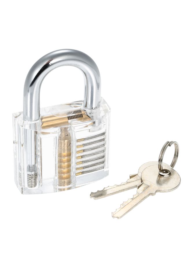15-Piece Lock Picking Set Multicolour