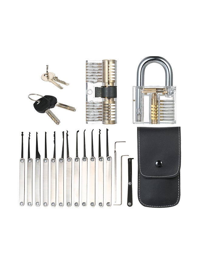 15-Piece Lock Picking Set Multicolour - Image 1
