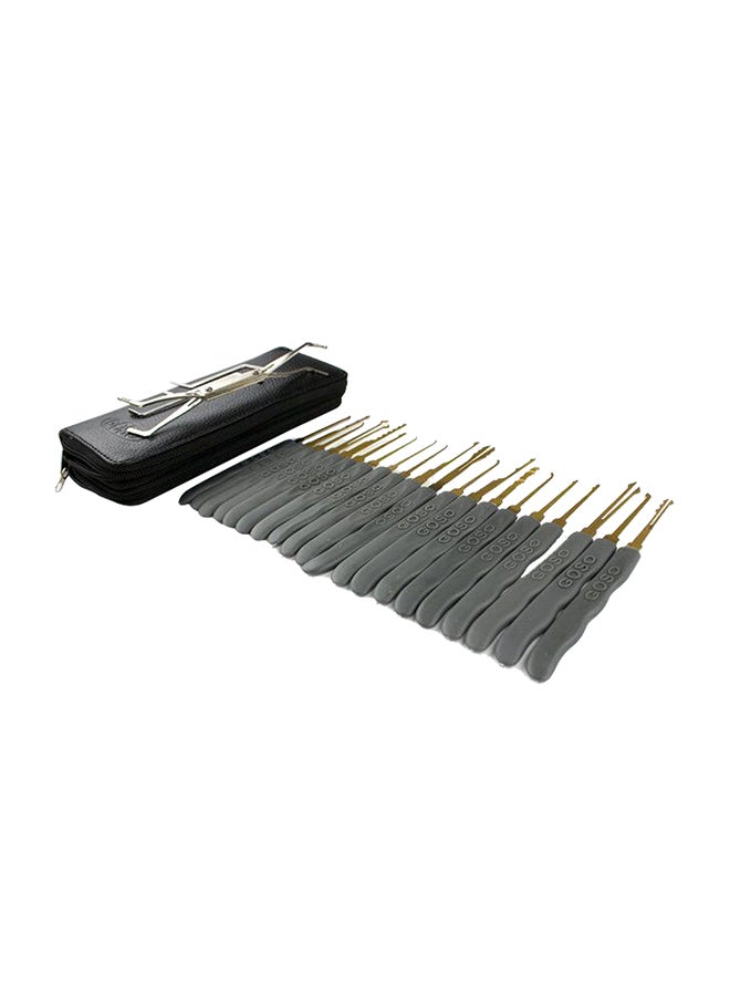 Practical Stainless Steel Unlocking Tool Multicolour