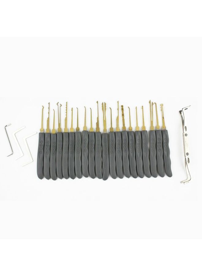 Practical Stainless Steel Unlocking Tool Multicolour
