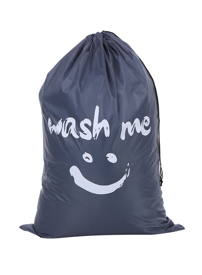 Generic Multi-Functional Large Foldable Nylon Laundry Bag Grey 24X1X15kg  - Image 1