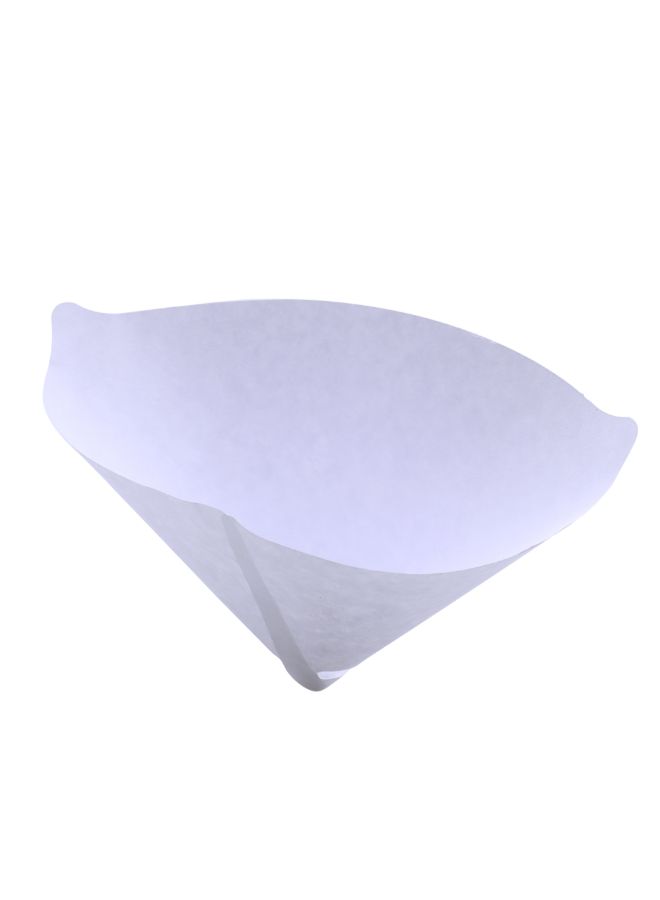 50-Piece Paint Coating Filter Paper White 13.6cm - Image 4