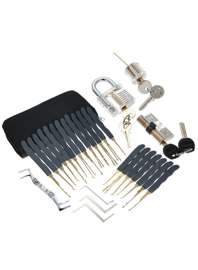 24-Piece Lock Unlocking Picking Set Multicolour - v1571926809/N31097734A_2