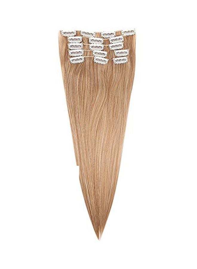 SYXLCYGG - 7-Pin Hair Extension Set Gold - Image 1