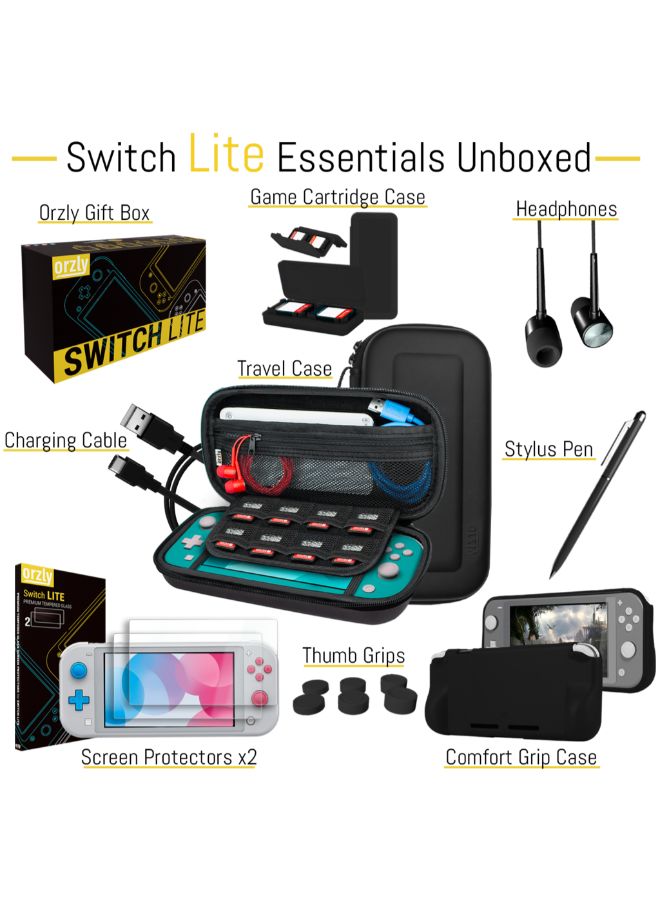 Orzly - Nintendo Switch Lite Console Accessories Bundle - Image 1