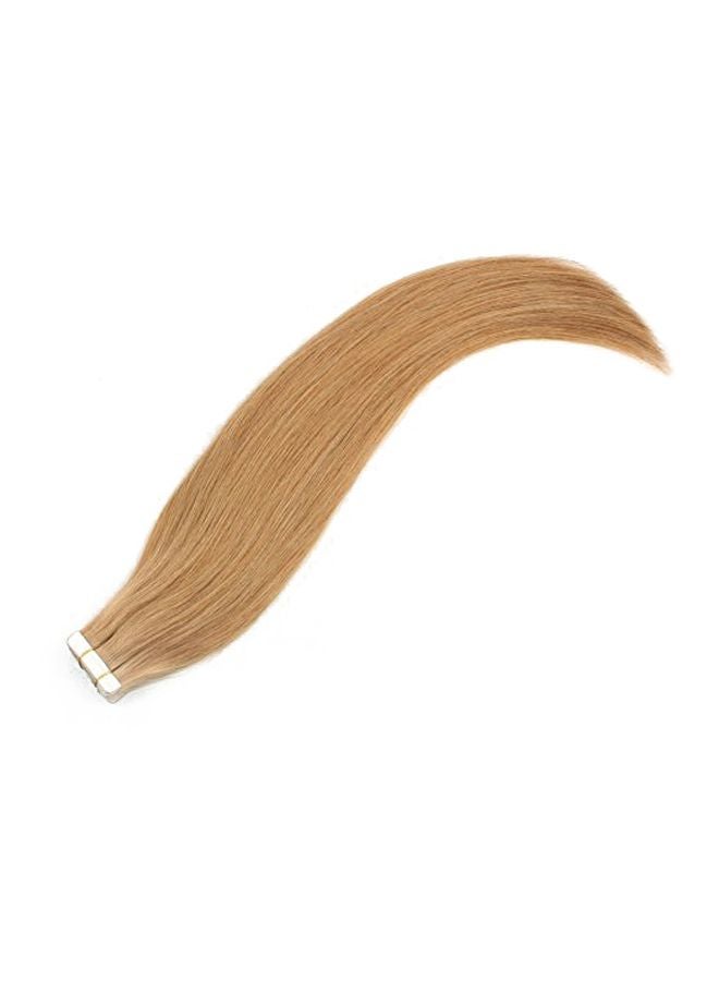 Sassina 20-Piece Long And Straight Hair Extension Set Strawberry Blonde 16inch - Image 1