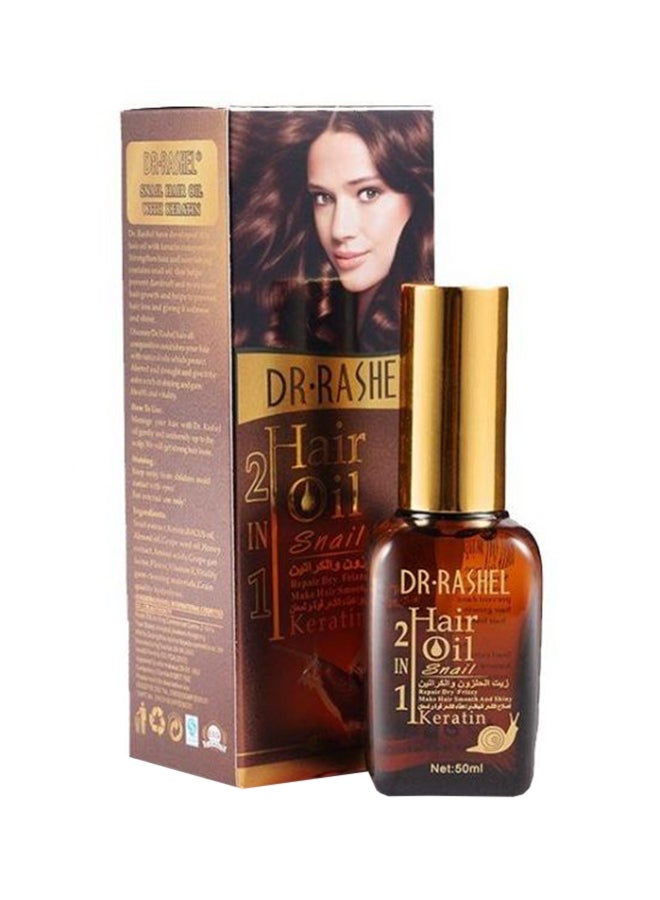 DR. RASHEL Hair Straightening And Split End Treatment Hair Oil 50ml