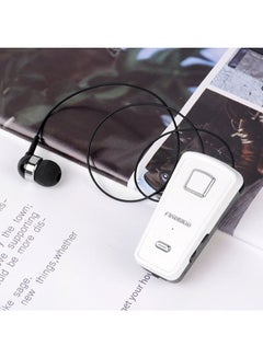 Fineblue F980 Clip-On Bluetooth In-Ear Headphones With Mic White  - Image 5