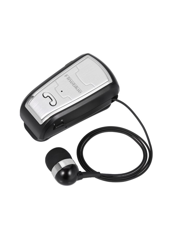 Fineblue - Wireless Clip-On In-Ear Stereo Headphones With Microphone Black - Image 1