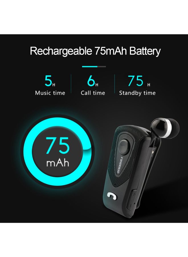 Fineblue F930 Clip-On Bluetooth In-Ear Headphones Black - Image 3