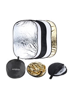 ANDOER 5-In-1 Multi-Disc Portable Photography Studio Video Light Reflector Multicolour  - Image 1