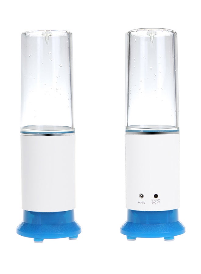 Mini Wireless Speaker With LED Table Lamp Multicolour - Image 1