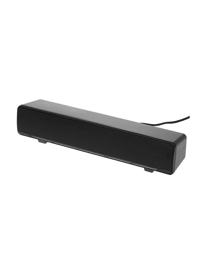 SADA V-196 USB Wired Computer Bar Stereo Black
